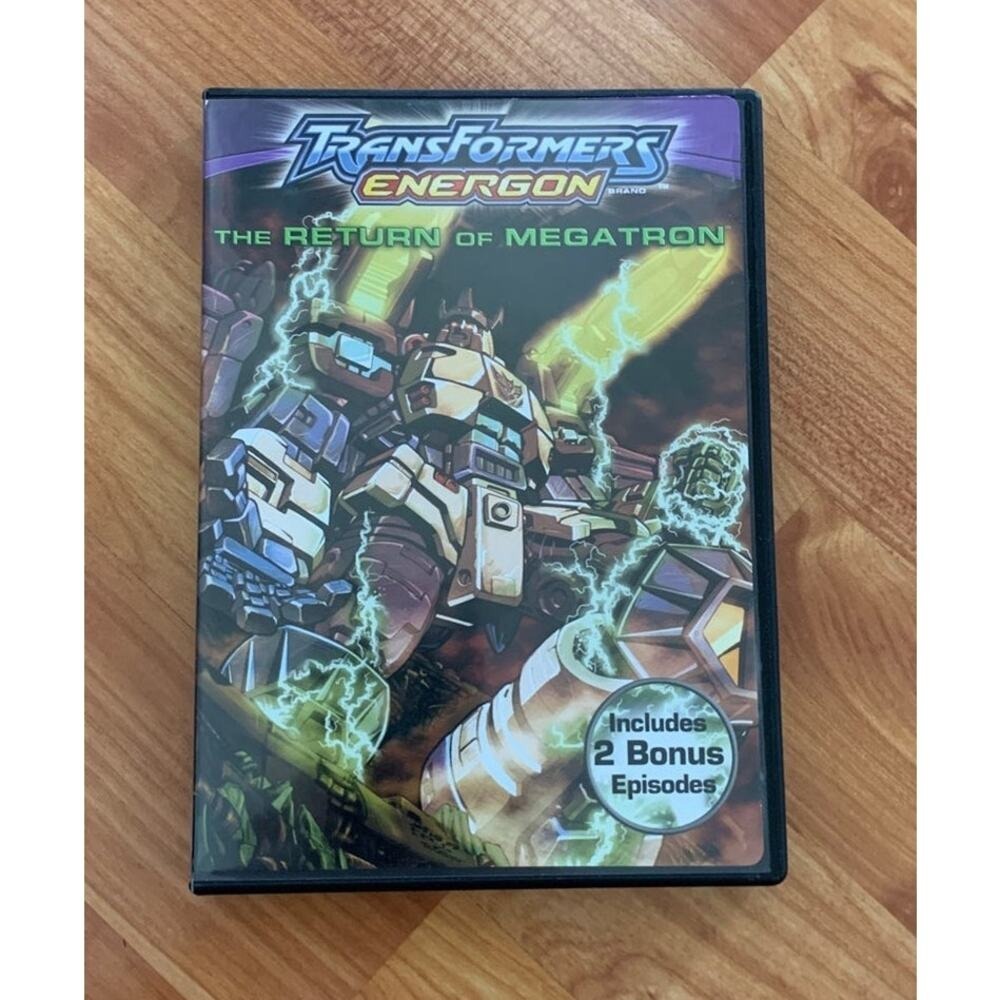 Transformers Energon The Return‎ Of Megatron DVD